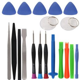 20 in 1 Mobile Phone Repair Tools Set Kit Pry Opening Tool Screwdriver for iPhone iPad Samsung Cellphone Hand Repair Tools Set 45