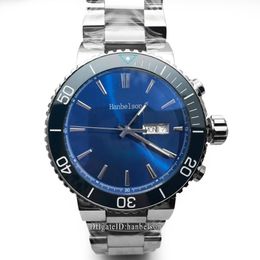 Relógio clássico masculino automático azul 41 mm dia data 4 cores movimento multifuncional relógios 316L aço inoxidável fivela dobrável 2813 relógios de pulso