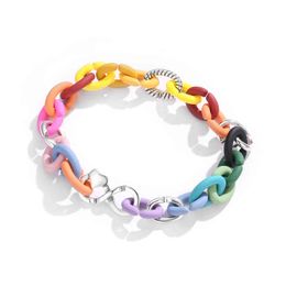 100% 925 Sterling Silver Beads Bracelet Adjustable Colourful Hard Rubber X Bangles Bracelets Top Quality 10 Style 22CM