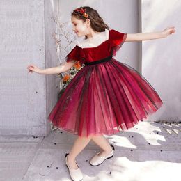 Rojas Elegantes Vestidos Para Niñas Oferta Online | DHgate.com