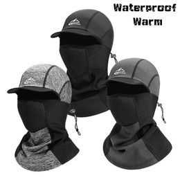 Winter Cap Warm Hat Full Face Mask Scarf Cycling Outdoor Windproof Waterproof Headwear Camping Skiing Self-heating Caps & Masks