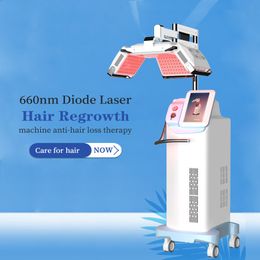 Perfect Powerful Fast Restoring laser hair growth 660nm diode laser Hair Loss Treatment Machine machineanti-hair regrowth decives