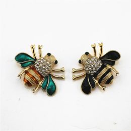 Pins, Brooches 2021 Japanese And Korean Style Simple Cute Bees Cicada Creative Wild Fashion Enamel Brooch Accessories