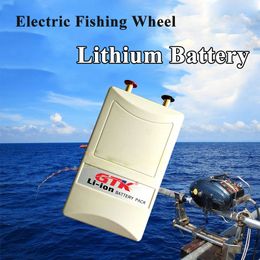 Sea fishing 12v 12Ah lithium ion battery Pack with BMS for Electric Fishing Wheel electric capstan + 1A charger+Bag
