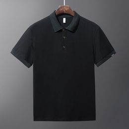 Men's Large Size Polo Shirt Summer Top Plus Size Clothing Male 8xl 5xl 7xl 6xl Fashion Print Short Sleeve Black Polo Collar 210518