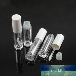 10pcs 5ml Clear Lip Gloss Tubes Round Lip Balm Bottle Empty Eyeliner Cosmetic Container Packing Container