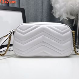 Crossbody Bag Genuine Leather Camera Bags Women Handbags Zipper Wallet Fashion G letter Lady Clutch Square Box Street Style Handbag Purse