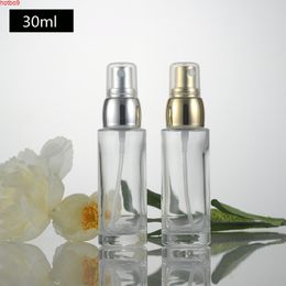 30ML 12Pcs/Lot Portable Refillable Perfume Atomizer Clear Glass Spray Bottles Empty Travel Cosmetic Perfumegoods