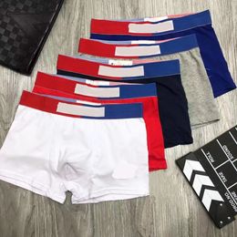 Mens Shorts underwear boxer briefs Pure knickers Cotton breathable youth pants head underpants colors Asian size Please larger Without box
