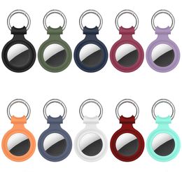 Love shape For Apple Airtags case Silicone Protective Sleeve For Apple Locator Tracker Anti-lost Keychain Protective Covers