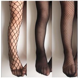 2021 3 colors Fishnets kids adult socks Fashion collocation hosiery mesh transparent tight stretch fishnets nets stockings