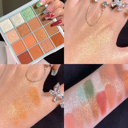 Colour Perfect Mix Glitter Matte Eyeshadow Palette Long Lasting Nude Pigment Makeup Cosmetics TSLM1 Eye Shadow