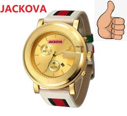 Popular Casual Fashion Luxury Man Women Big Dial Watch 45mm Relojes De Marca Mujer Lady Dress Watch Fabric Leather Band Quartz Clock High quality wristwatch Gifts