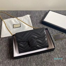 new 3-piece set luxurys handbags chain shoulder bag designers crossbody bag style women handbags and purse new2022