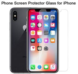 Screen Protector for iPhone 12 11 Pro Max XS Max XR Tempered Glass for iPhone 7 8 Plus LG stylo 6 Protector Film H9 with Paper Box