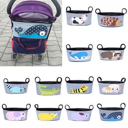 Storage Bags Portable Stroller Organiser Pram Cart Mama Hanging Basket Baby Bag 1 PC Strollers Accessories