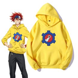 SK8 Infinity Hoodie RKI Cosplay Sarı 3D Baskı Kazak Rahat Pamuk Streetwear Kazak Erkekler Kadınlar Infinity Paten Hoody