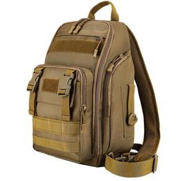 army chest Australia - Outdoor Bags Men Army Tactical Backpack Military Trekking Climbing Shoulder Bag Sports Hiking Travel Chest For Male Female Women