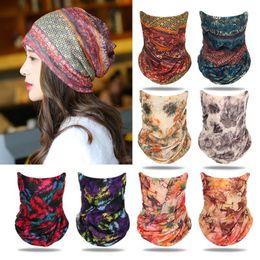 Elastic Cycling Outdoor Scarf Men Women Sun Protection Bandana Neck Gaiters Riding Camping Breathable Headband Caps & Masks