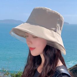 Hat Japanese Net Side Sunscreen Sun Large Eaves Fisherman's Cap Children Summer Korean Version Of The Fashion Wide Brim Hats
