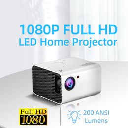 T10 Projector LED 1920*1080P HD Android Keystone Correction Portable Home Theatre Movie Video Player Proyector