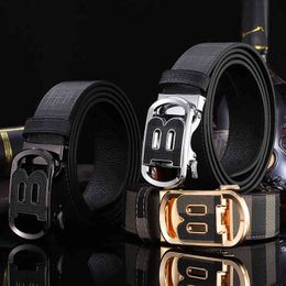 Belts Buckles the Product Goes Online. Home B's Head Embossed Automatic Men's Versatile Business Youth Baoli