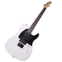 Factory Outlet-6 Strings White Electric Guitar with JIMI's Signature,EMG Pickups,Rosewood Fretboard,High Cost Performance