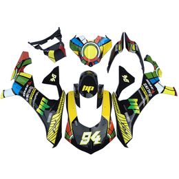 -Kit full Fairings per Yamaha YZF R1 2015-2019 Kit bodywork Parti moto ABS + Coperchio del serbatoio Stampo per iniezione