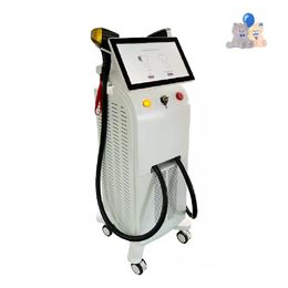 Three wavelengths 755/8081064nm diode laser types of permanent hair removal spa clinic home use