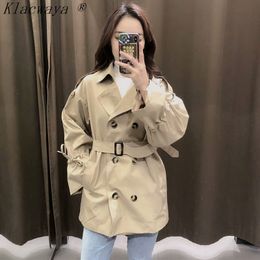 Mantel Frauen Jacke Manteau Femme Chaquetas De Mujer Abrigo Trench Gabardina Frühling Kurtka Wiosenna Veste Windjacke 210521