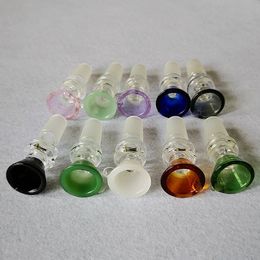 Glass Bowl Other Somking Accessories 14mm Male Joint Wholesale Multi-Color Bowl For Oil Dab Rigs Water Pipes Glass Bong Tobacco Tool