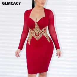 Women Lace Splicing Square Neck Long Sleeve Bodycon Mini Dress Slim Fit Low Cut Out Sexy & Club Night Out Party Vestido 210702