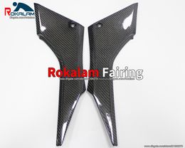 Carbon Fiber Side Seat Fairing Cowl Panel For Kawasaki Ninja EX300 300 Z250 Z300 2013 2014 15 2016 Frame Protective Shell Cover