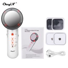 3 in 1 EMS Infrared Ultrasonic Therapy Vibration Arm Leg Hip Body Slimming Shape Massager Fat Burner Anti-Cellulite