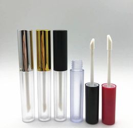 3.5ml Empty Clear Lip Gloss Tube Lips Balm Bottle Brush Container Beauty Tool Mini Matte Refillable Bottles Lipgloss