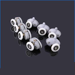 Butterfly Single Shower Door Rollers/Runners/Wheels/Pulleys 23mm /25mmwheel 4Top And 4 Bottom Room Pulley Other Hardware