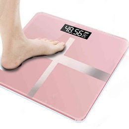 LCD Display Body Weighing Digital Health Weight Scale Bathroom Floor Electronic Body Floor Scales Glass Smart Scales Battery H1229