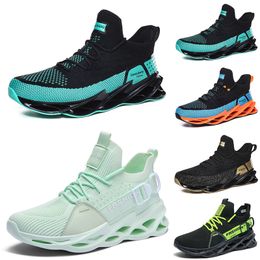 fashions high quality men running shoes breathable trainers wolf grey Tour yellow teals triple blacks Khakis green Light Brown Bronze mens outdoor sports sneakers