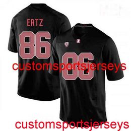 Stitched 2020 Men's Women Youth #86 Zach Ertz Stanford Cardinal Black NCAA Football Jersey Custom any name number XS-5XL 6XL