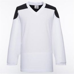 Men blank ice hockey jerseys wholesale Practise hockey shirts Good Quality 020