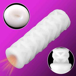 NXY Sex Masturbators 11cm Penis Pump Male Masturbator in Pocket Vaginal for Men Glans Sucking Cock Exerciser Toys Adult 18+ Erotic Products Shop 220127