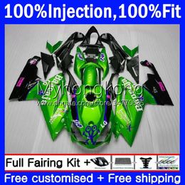 Injection Bodys For Aprilia Gloss green RSV 125 RS 125 RR 125RR RSV-125 RS-125 RS4 12-16 12No.34 RSV125 RS125 R 12 13 14 15 16 RSV125RR 2012 2013 2014 2015 2016 OEM Fairing