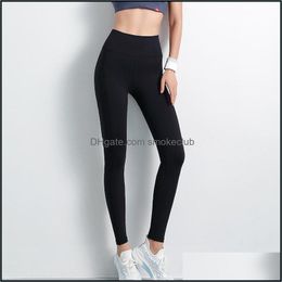 Exercise Wear Athletic Outdoor Apparel Sports & Outdoors Yoga Outfits Women Leggings Gym Sport Fitness Running Workout Trousers With Two Sid