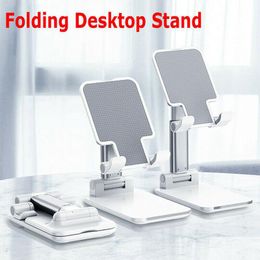 huawei honor tablet Desconto Titulares Titulares Metal Metal Folding Stand Desk portátil Móvel portátil para Huawei Y5P Y6P P40 Lite Honra 30 20 9x Pro 9A 9S Tablet