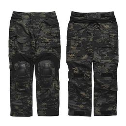 French secret service GIGN special forces overalls G3 tactical Pants Large Size men's youth loose straight tube outdoor Trousers