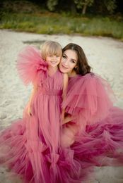 Bridal Photo Shoot Pregnancy Pink Prom Dresses 2021 Long Kimono Robe Maternity Dress Evening Gowns Bride Sleepwear