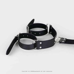 NXYSm bondage Leather Bondage Handcuffs BDSM Armbinder Restraint Arms Behind Back StraitjacketSex Toys For Couples 1126