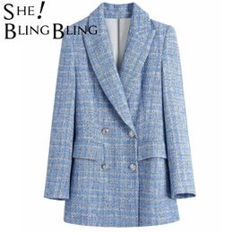 Azul Blazer Outfit Womens Oferta Online | DHgate.com