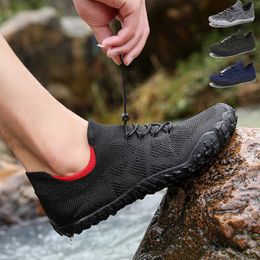 Barefoot Shoes Quick Dry Hiking Water Shoes Men Summer Sneaker Wading Aqua Shoes Beach Slippers Swimming Socks Tenis Masculino Y0714