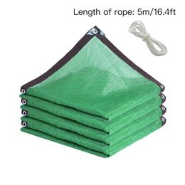 Shade Cloth Sunscreen Rain Cover Outdoor Garden Courtyard Awning Thicken PE Encryption Summer Sun Protection Net